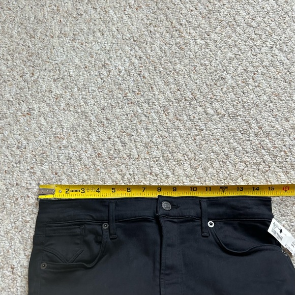 AGOLDE Jeans NWT Sophie High Rise Skinny Womens 31 Black Luxe Denim Stretch - Picture 8 of 12